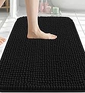 Arotive Bathroom Rugs 30" x 20", Ultra Soft Absorbent Chenille Bath Rugs, Non-Slip Rubber Backing...