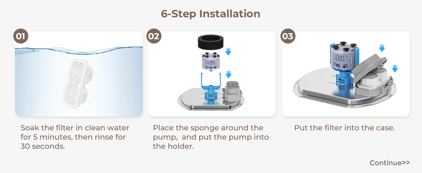 stainless cat water fountain