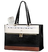 LOVEVOOK Laptop Bag for Women,15.6 Inch Vintage Work Tote Bags for Women