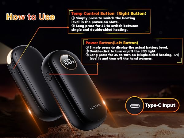 hand warmers for men