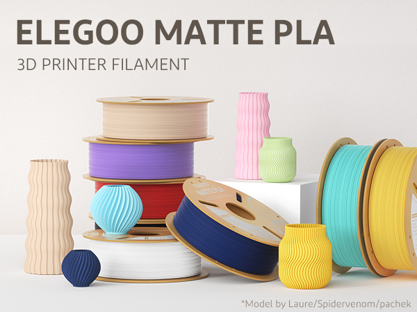 ELEGOO MATTE PLA 3d printer Filament 1.75mm