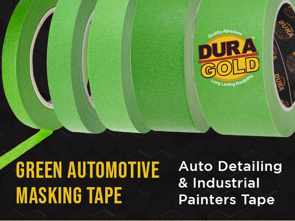 High-performance green masking tape 2 inch x 55 yd – auto painting, detailing, heat resistant