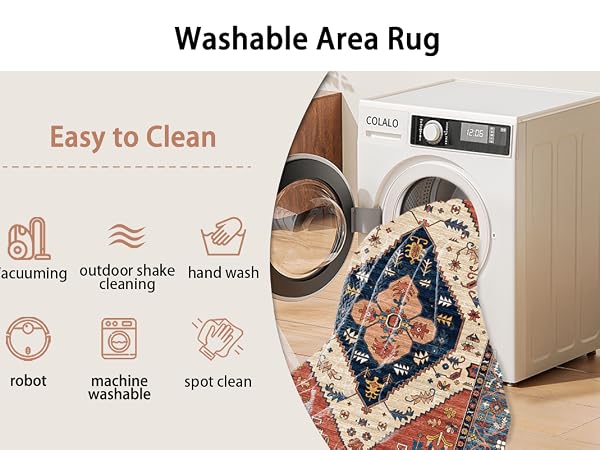 Washable Area Rug