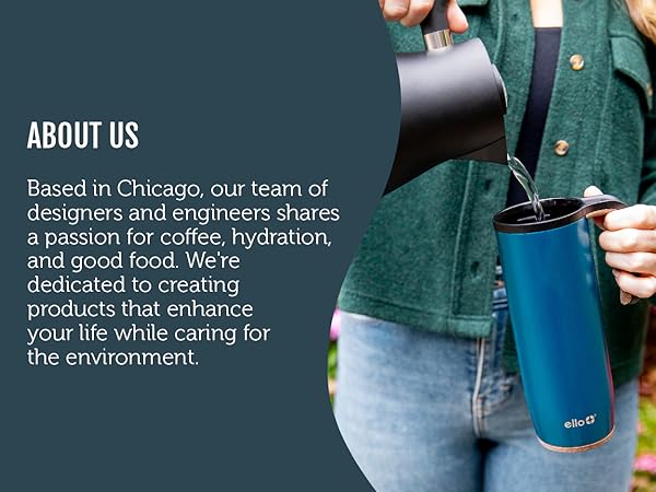 ello magnet travel coffee mug with handle for travel