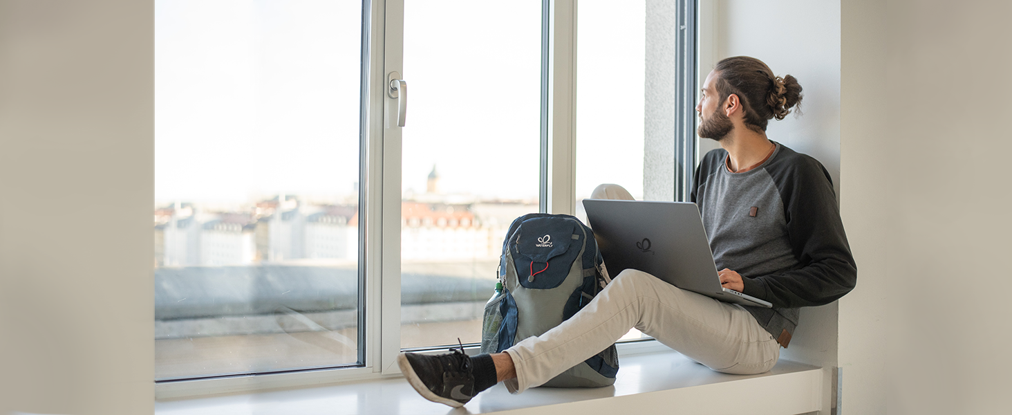 WATERFLY Lightweight Packable Hiking Backpack ONJ11