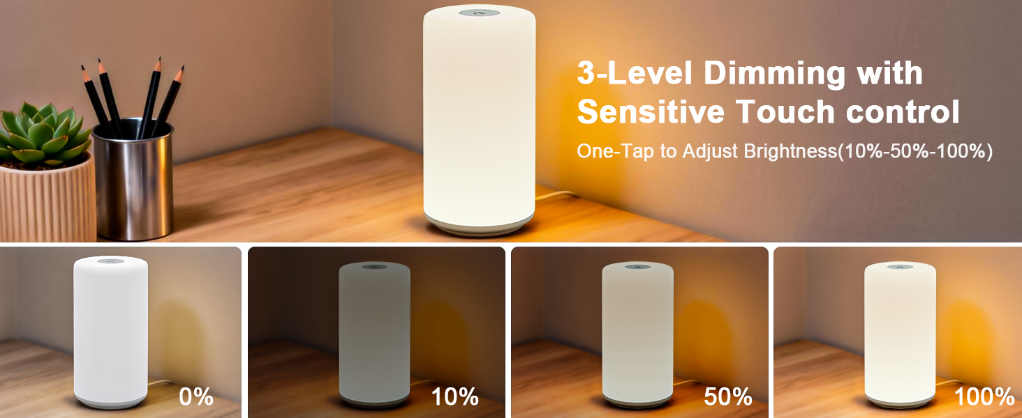 touch control table lamp