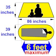 Dimensions of a one man screen tent