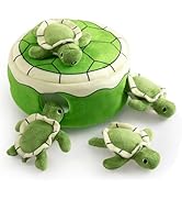 Hollypet Squeaky Dog Toy, Interactive Plush Hide and Seek Dog Toys for Small Medium Sized Dogs an...