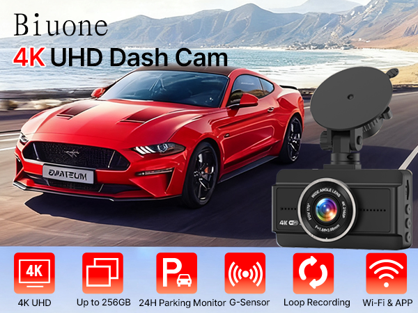 4K dash camera for cars