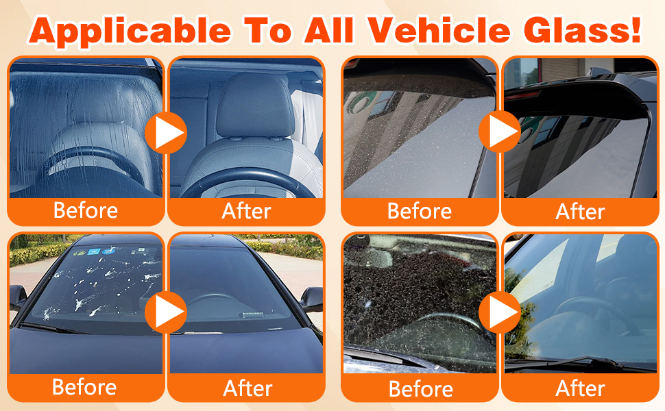 Glass Oil Film Remover for Car, Oil Film Remover for Car Windshields