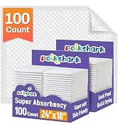 100 Pack Disposable Changing Pads for Baby [24" x 18"] Super Absorbency Disposable Underpads Larg...