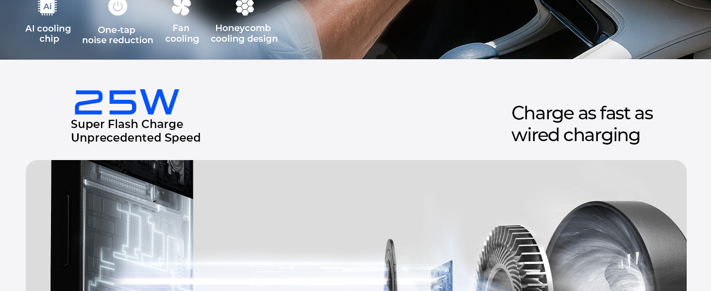 Qi2.2 magsafe car mount charger