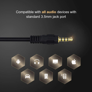3.5mm trrs splitter cable 