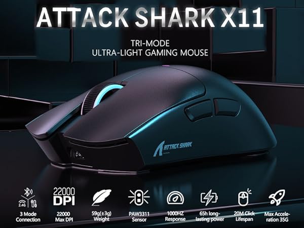 Black Gaming Mouse