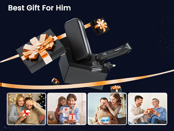 manscape manscaper electric mens groin body ball pubic hair trimmer shaver razor grooming kit men