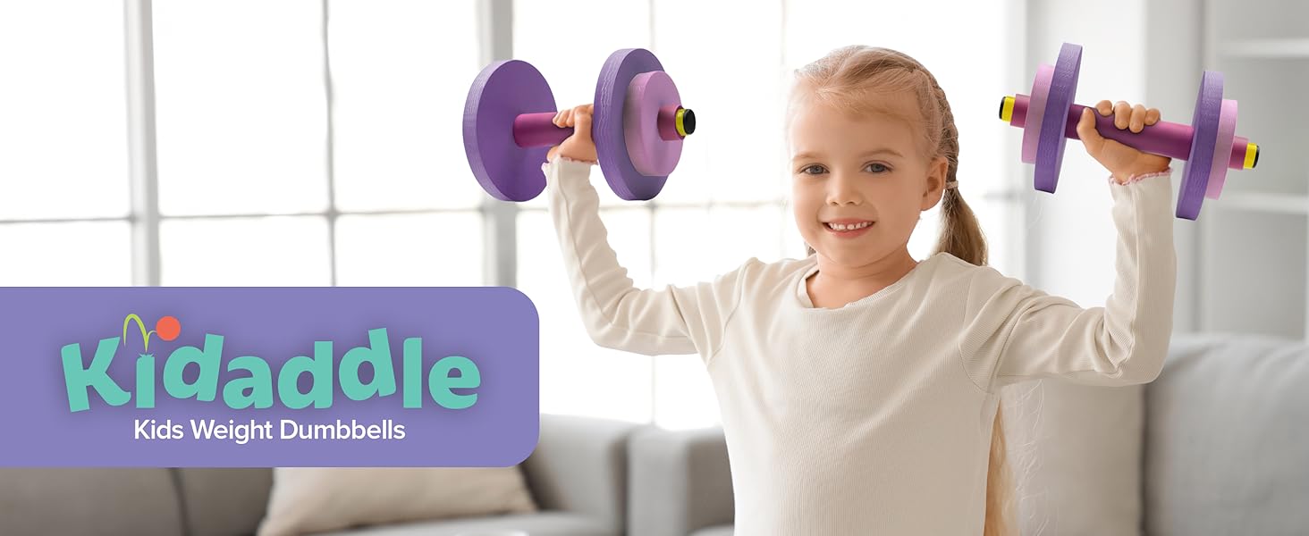 Kidaddle - Kids Weight Dumbbells