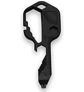 Tigbrother 24-in-1 Multi-Tool Key - Portable Stainless Steel Key Tool with Screwdriver, Wrench, B...