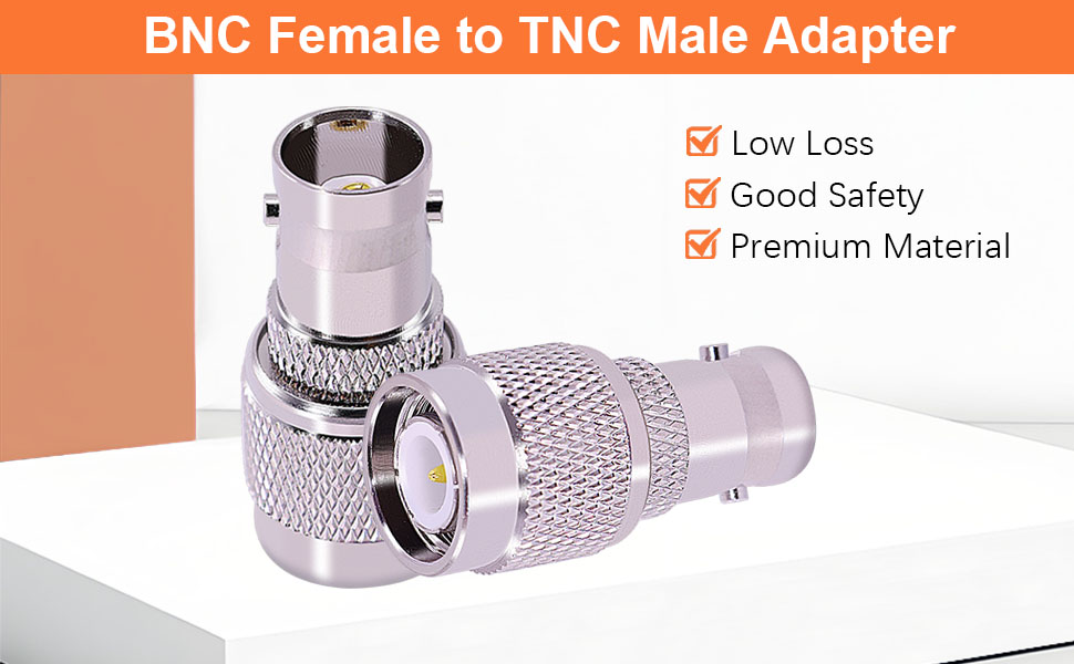 BNC Female to TNC Male adapter