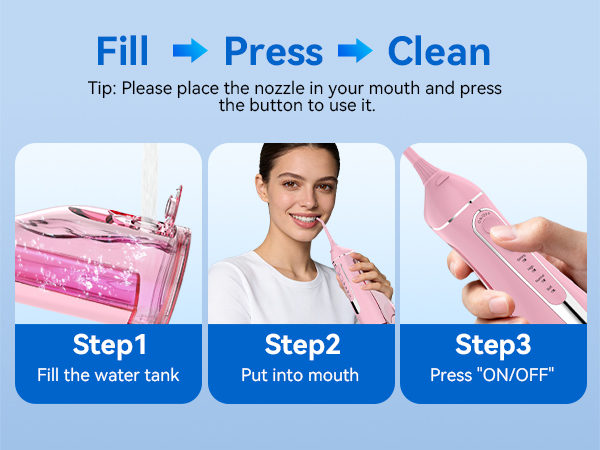oral irrigator for braces care