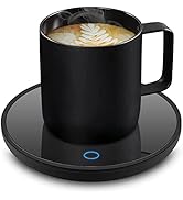 Azyh Candle Warmer, Smart Coffee Warmer for Desk, Electric Coffee Mug Warmer with Auto Shut Off, ...