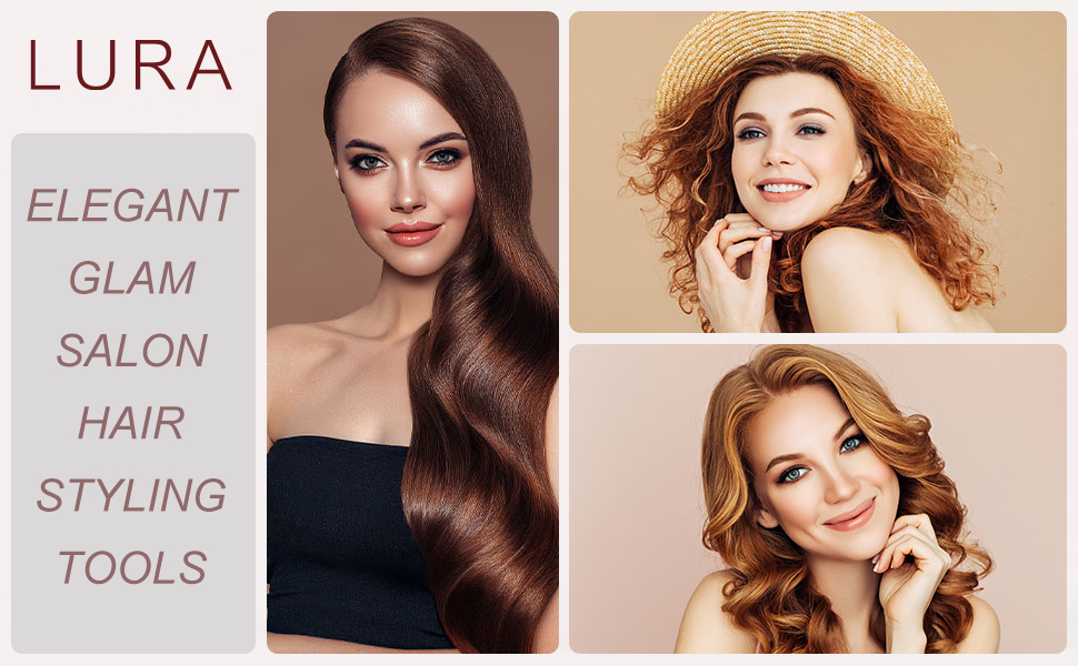 Ceramic Tourmaline Coating Barrel Hair Curler