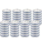 48 Count Disposable Toilet Brush Refill Pads, Disposable Toilet Bowl Wand Refills, Toilet Cleanin...