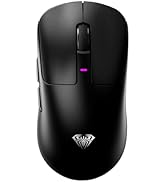 AULA SC680 Wireless Gaming Mouse, Tri-Mode 2.4Ghz/USB-C/BT5.2, Ultra-Lightweight Mouse, PAW3395 S...