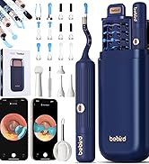 Ear Wax Removal Tool Camera with Wireless WiFi,Ear Wax Removal Tool with Flexible Visual 1080P Li...
