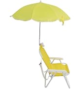 Dpofirs Beach Chair with Umbrella Folding Lawn and Camping Chair with Shade Beach Chair for Beach...