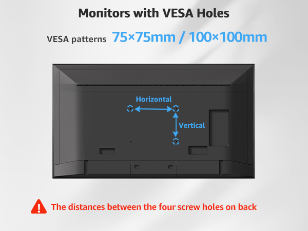 dual monitor wall mount