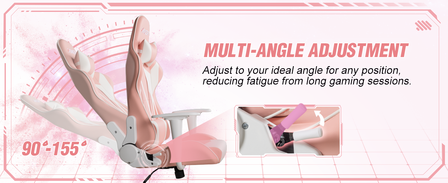 pink game chair