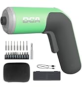 DCA 4V Electric Screwdriver Set, 5 N.m with 2000 mAh Li-ion Battery, 1/4