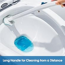 Disposable Toilet Bowl Brush Handle
