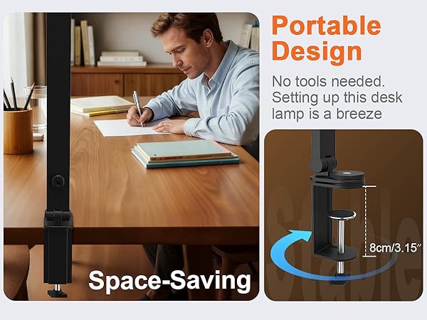 led desk lamp with clamp