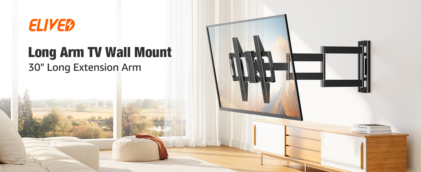 long arm tv mount