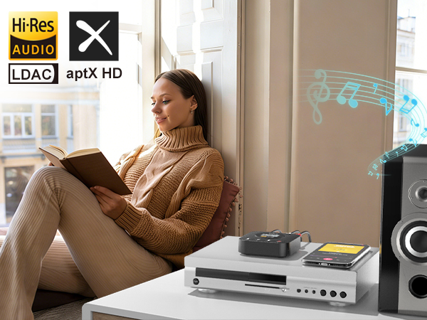 1Mii B06HD+ Bluetooth HiFi Receiver