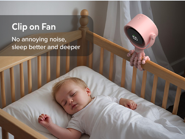 bladeless stroller fan for baby