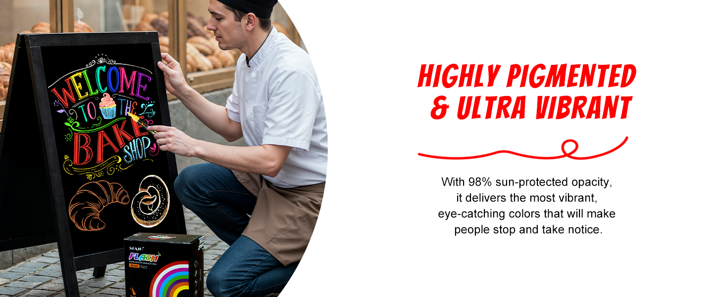 Liquid Chalk Markers Erasable