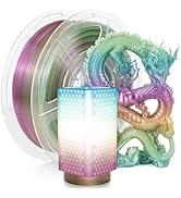 IEMAI Rainbow PETG Filament 1.75mm, Rapid High Speed 3D Printer Filament at 50-600mm/s, Hyperfast...