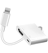Apple MFi Certified Lightning to HDMI Digital AV Adapter 1080P HD Video HDMI Sync Screen Connecto...