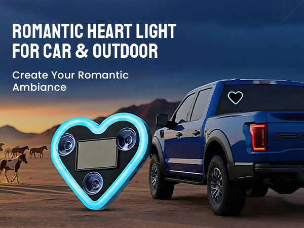 Romantic Heart Light for Car &amp;amp; Outdoor