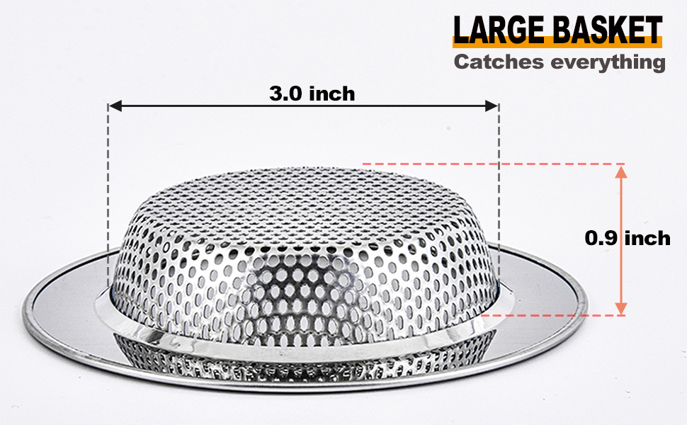 kitchen sink drain basket