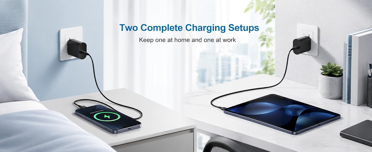 2 Complete Charging Setup