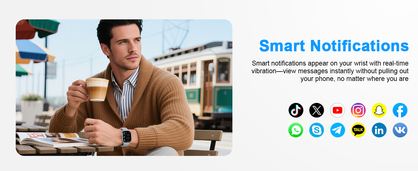 Fitness Tracker with Answer/Make Calls