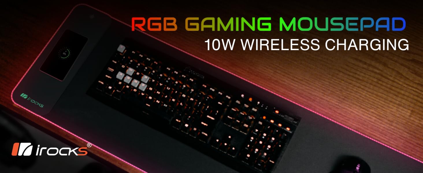 I-Rocks RGB Gaming Mousepad