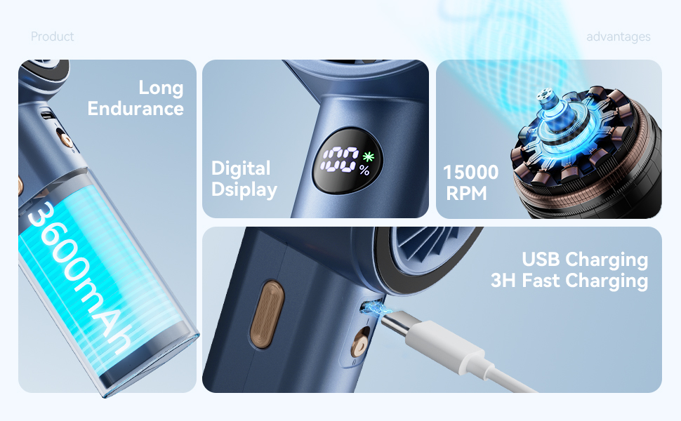Portable Handheld Fan