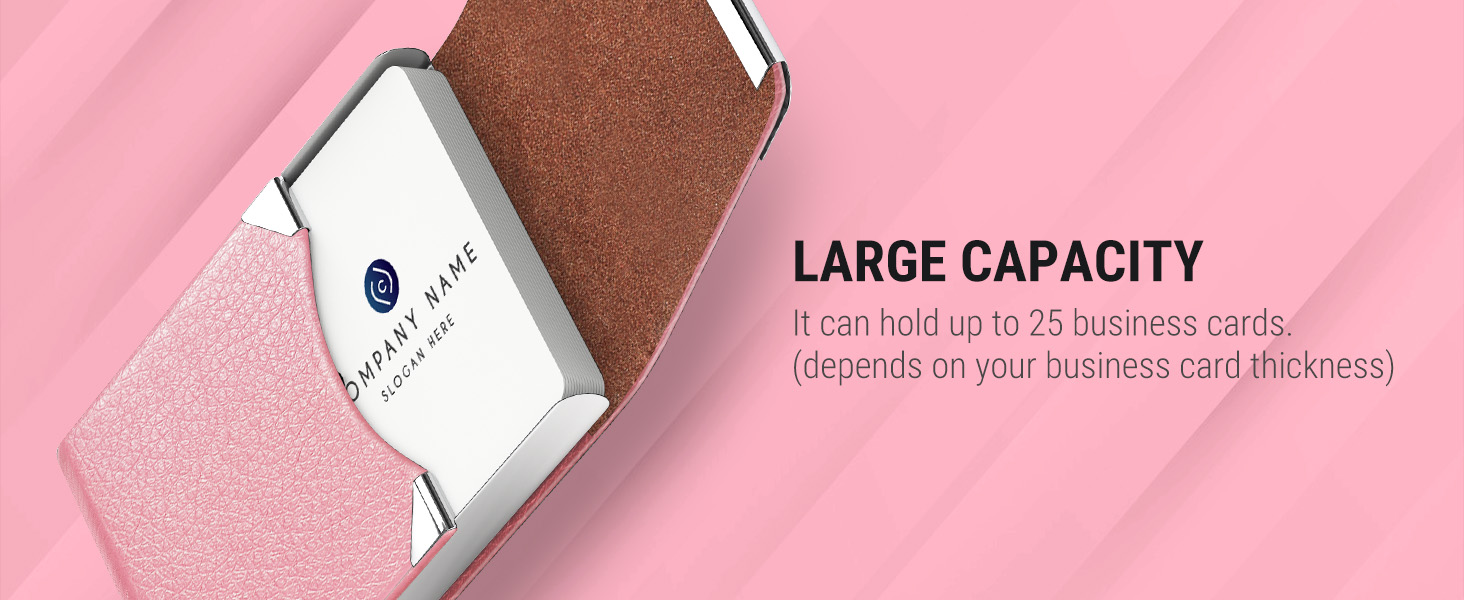 PU Leather Business Card Case