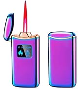 NINSI Smart Butane Lighter, Voice-Activated Sensor Torch Lighter with 4 Ignition Modes, Windproof...