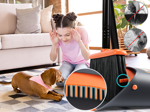 broom and dustpan set