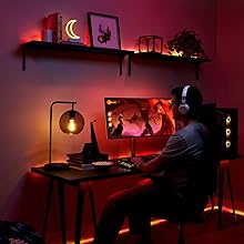 DE light strips gaming